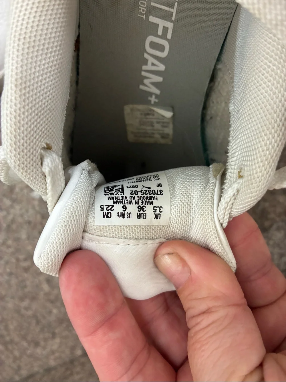 Puma Women's Off-White Low-Top Platform Sneakers